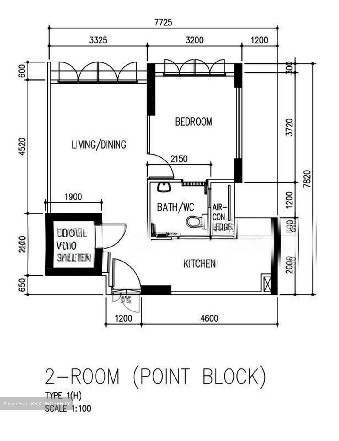Blk 166A Teck Whye Crescent (Choa Chu Kang), HDB 2 Rooms #638743901